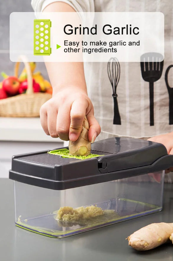 15-In-1 Vegetable Fruit Chopper Cutter Food Onion Veggie Dicer Slicer Kitchen Mimarta