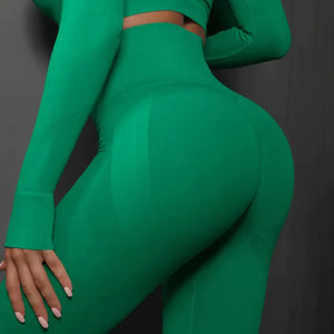 High Waist Seamless Yoga Pants Rieworkes