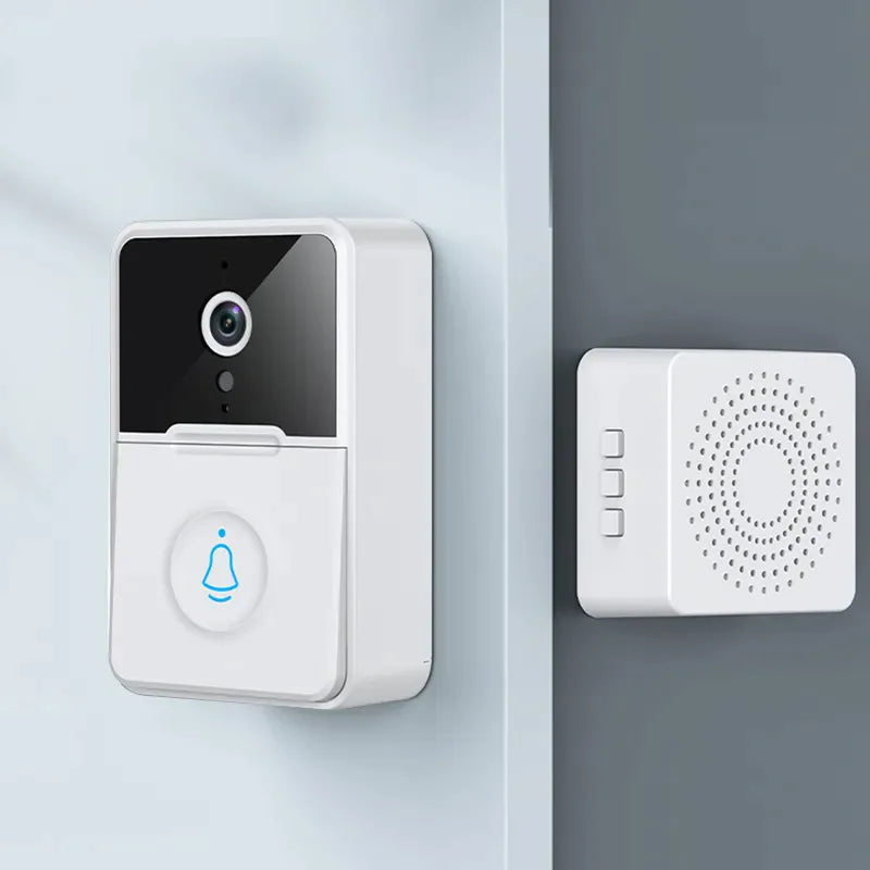 Wireless Security Smart WiFi Doorbell Intercom Video Camera Door Ring Bell Chime Rieworkes