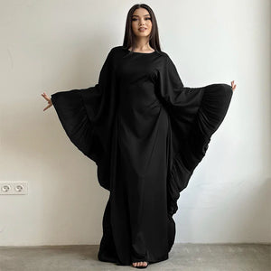 Lace Sleeve Patchwork Kimono Robe Mimarta