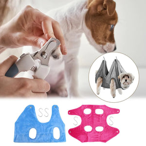 Portable Pet Dog Cat Grooming Hanging Hammock Harness Breathable Groom Helper US Mimarta