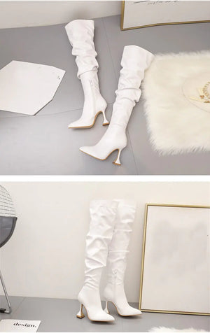 Over The Knee Boots Shoes Rieworkes