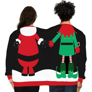 Christmas Siamese Sweater Rieworkes