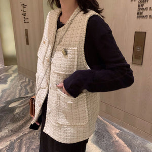 T4370 Small Chanel Style Vest Mimarta