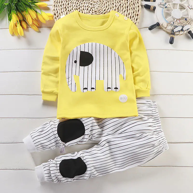 Boys' Cotton Autumn Winter Underwear Set (Wholesale) Mimarta