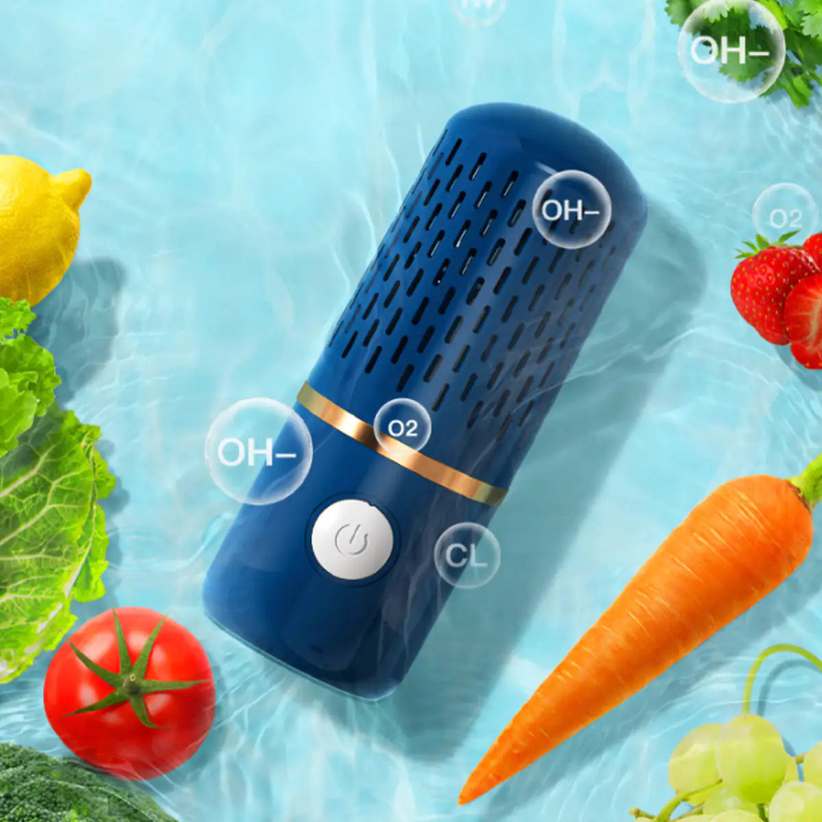 PureTech Ultrasonic Fruits And Veggie Cleaner Mimarta