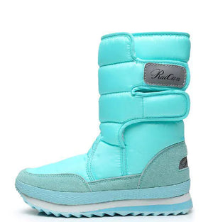 Winter Non-Slip Waterproof Cotton Flat Boots Mimarta