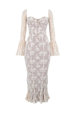 Sexy Lace Backless Slim Outfits Rieworkes