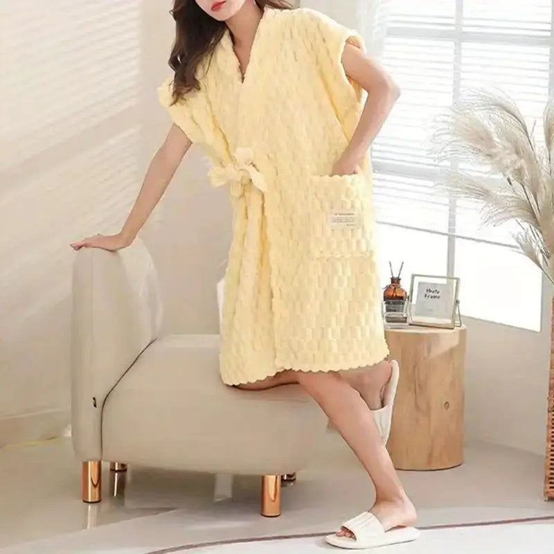 Yunduoge Girls' Absorbent Bath Skirt Robe Mimarta