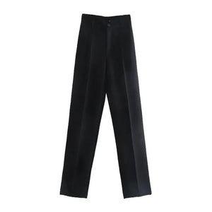 Office Wear Straight Pants Rieworkes