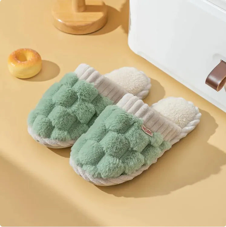Cozy Cotton Winter Slippers for Women Rieworkes