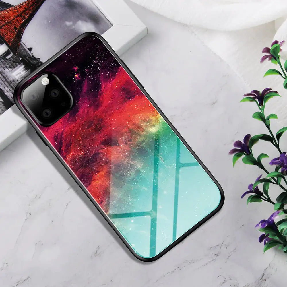 Customized Gradient Glass Phone Case Mimarta