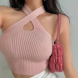 Top Corset Women Cross Camisole Clothes Rieworkes