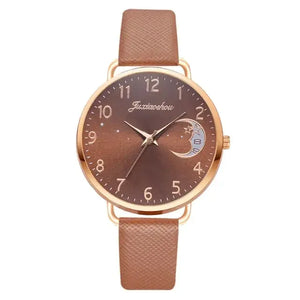 Moon Numbers Bracelet Watches Set Rieworkes