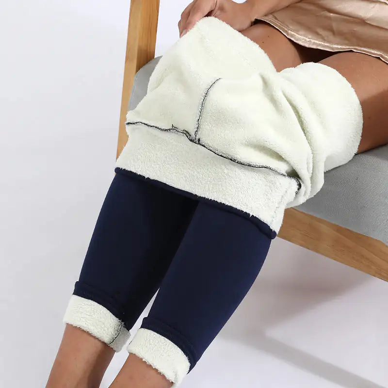 Winter Leggings Warm Thick High Stretch Lamb Cashmere Leggins Skinny Fitness Woman Pants Mimarta