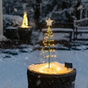 Solar LED Christmas Tree Lights Rieworkes