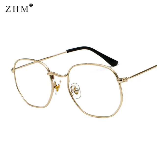 Luxury Sunglasses Classic Square Metal Frame Rieworkes