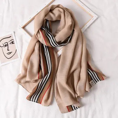 Plaid Scarf for Women Rieworkes