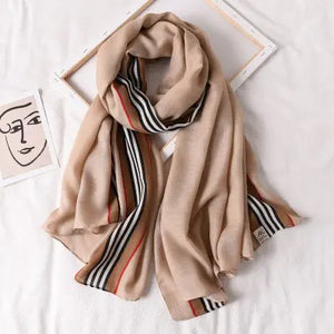 Plaid Scarf for Women Rieworkes