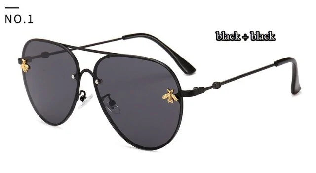 Luxury Bee Pilot Sunglasses Rieworkes