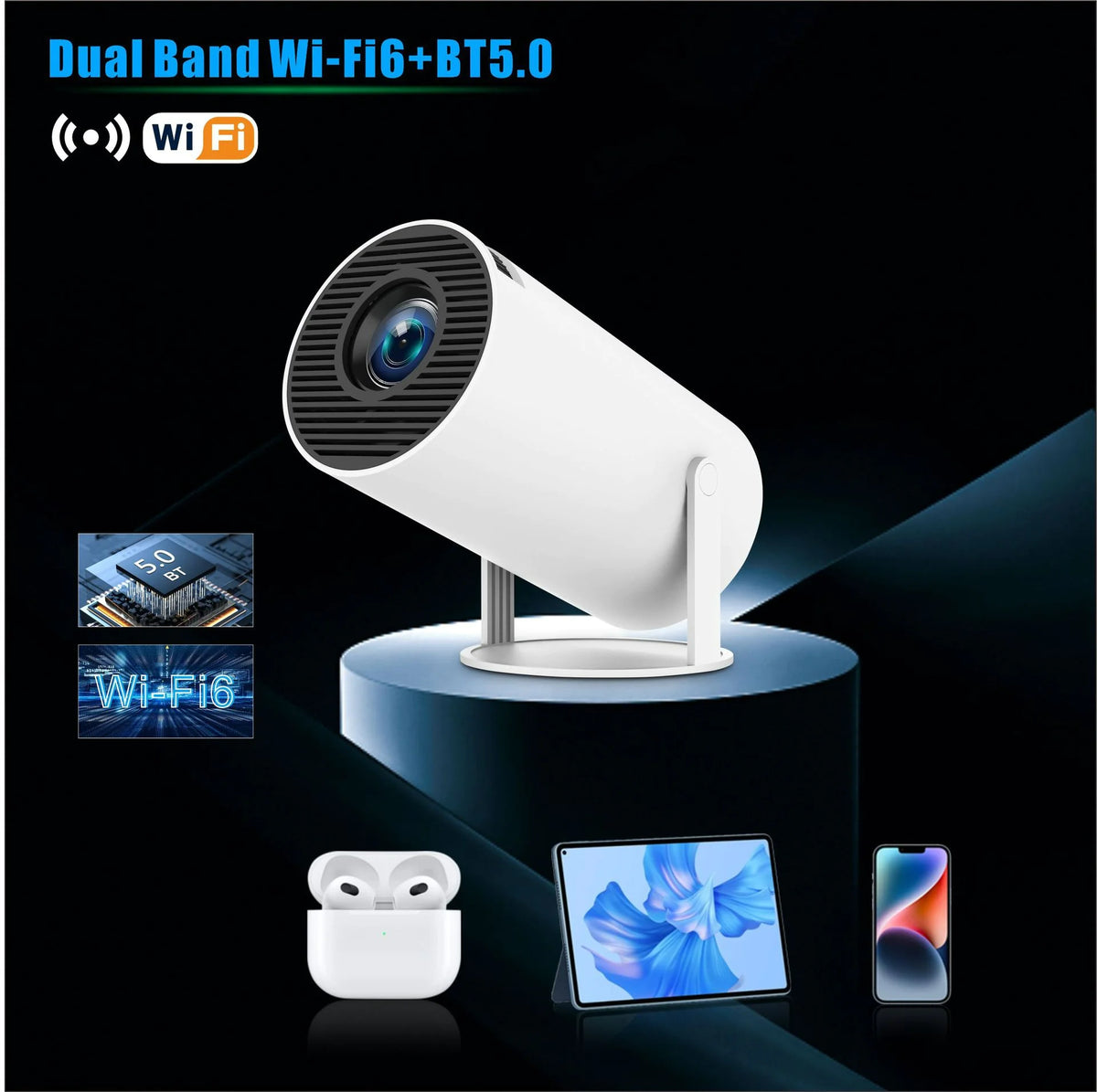 HY300 Pro Projector Rieworkes