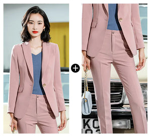 Women's Stylish Suit Set for Work - Korean Fashion Mimarta