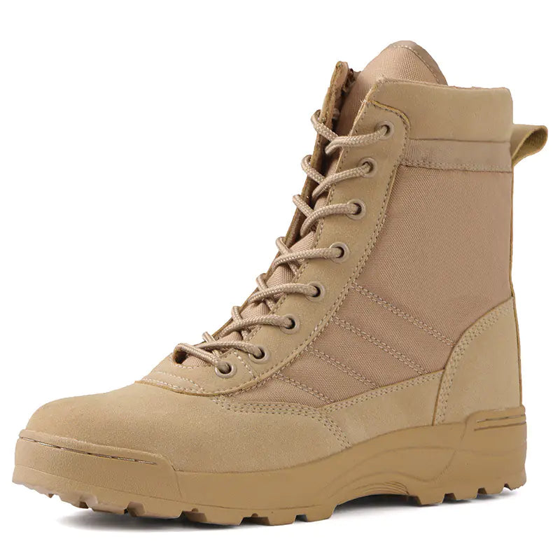 Tactical Black High-Top Combat Boots for Outdoors Mimarta
