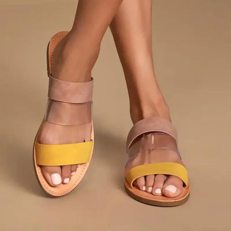 Fashionable Flat Slippers - European and American Style Mimarta