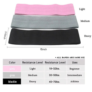 Rubber Elastic Squat For Home Exercise Gym Yoga Workout Sport Equipment Rieworkes