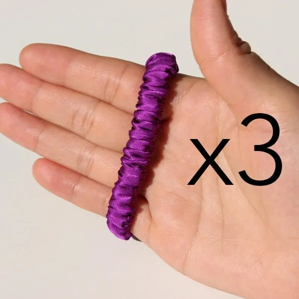 Silk Skinnies Scrunchie Set Rieworkes