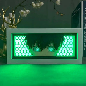 Lightbox Yoichi Isagi Blue Lock For Room Decoration Rieworkes