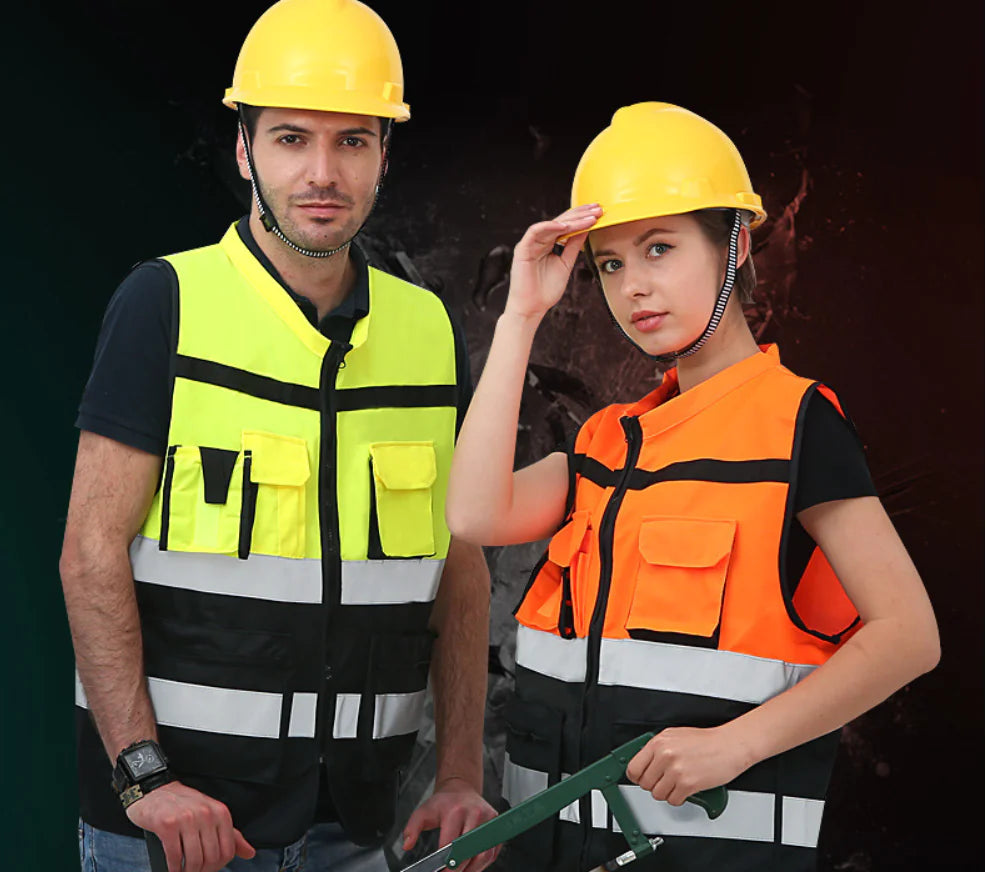 Reflective Safety Vest for Traffic Commanders Mimarta