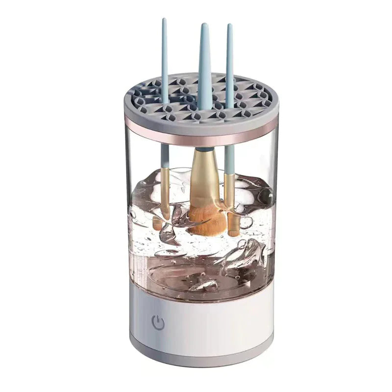 Automatic Brush Cleaner Electric Makeup Brush Cleaning Machine Fast Clean Dryer Rieworkes