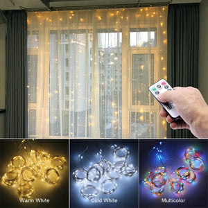 LED Curtain Garland Rieworkes