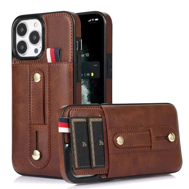 Luxury Leather Phone Case For iPhone Rieworkes