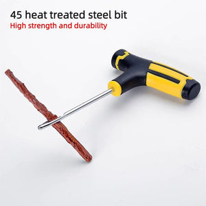 68pc Tire Repair Kit DIY Flat Tire Repair Car Truck Motorcycle Home Plug Patch Rieworkes