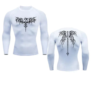 Anime Print Gym Sport Quick Dry Gym TShirts Rieworkes
