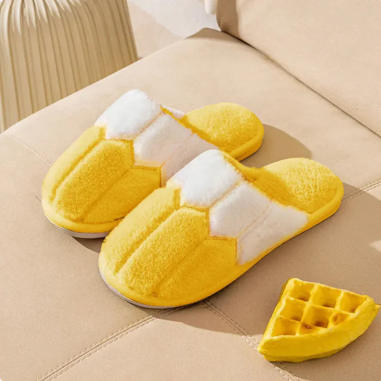 Cozy Cotton Winter Slippers for Women Rieworkes