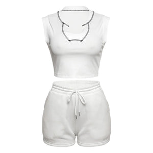 Trendy Sleeveless Streetwear Suit Rieworkes