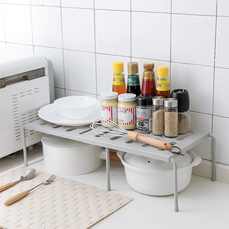 LiGo Adjustable Storage Rack for Kitchen Organization Mimarta