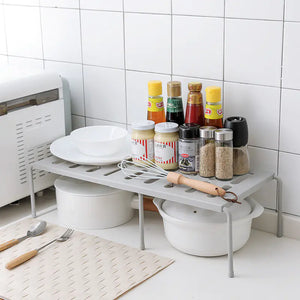 LiGo Adjustable Storage Rack for Kitchen Organization Mimarta