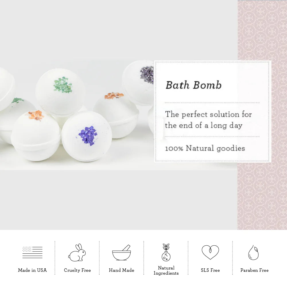 Fizzes for your Bath and Shower - 3 Bath bombs and 8 shower steamers Rieworkes