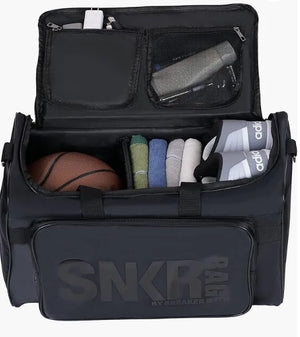 Sneaker Duffel Travel Bag for Men Shoe Bags for Travel Sneaker Bag Basketball Outdoor Sports Gym Bag Travel shoe bag With 3 Adjustable Compartment Dividers Travel Shoe Bags Rieworkes
