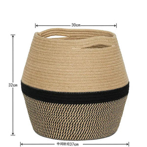 Thick Heavy Cotton Rope Laundry Bucket Rieworkes