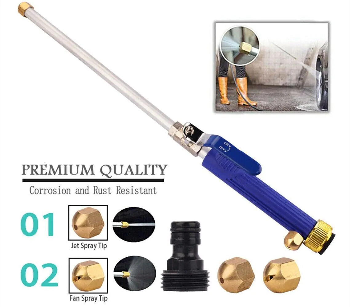 High Pressure Power Washer Water Spray Gun Nozzle Wand Attachment Garden Hose Rieworkes