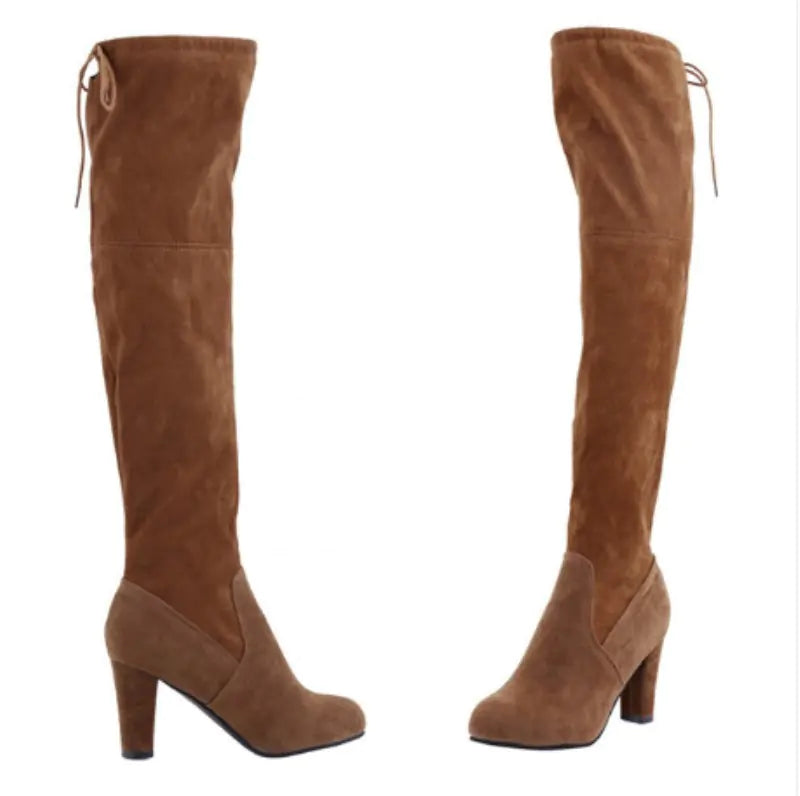 Over-the-Knee Sexy Women's High Heel Winter Boots Mimarta