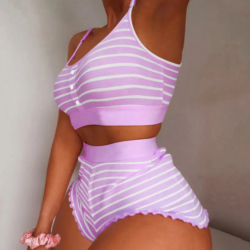 Hem Cami Pajama Set Rieworkes