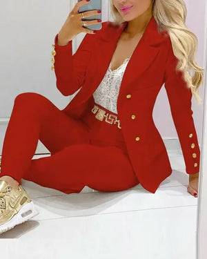 Women's Office Blazers and Pant Suit Rieworkes