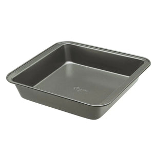 Ecolution Bakeins Cookware Non-Stick Heavy Duty Carbon Steel Square 9” Gray Rieworkes