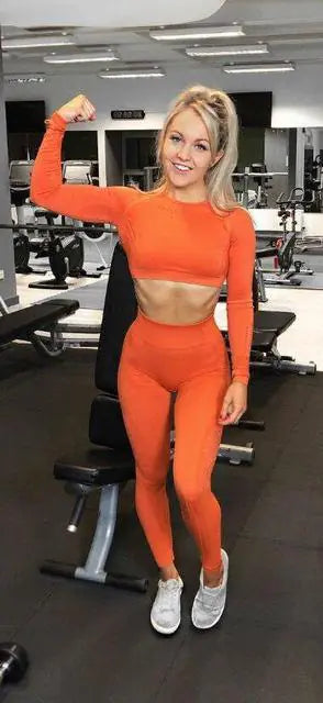 Seamless Women Yoga Set Rieworkes